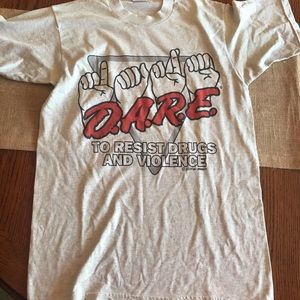 VINTAGE D.A.R.E shirt